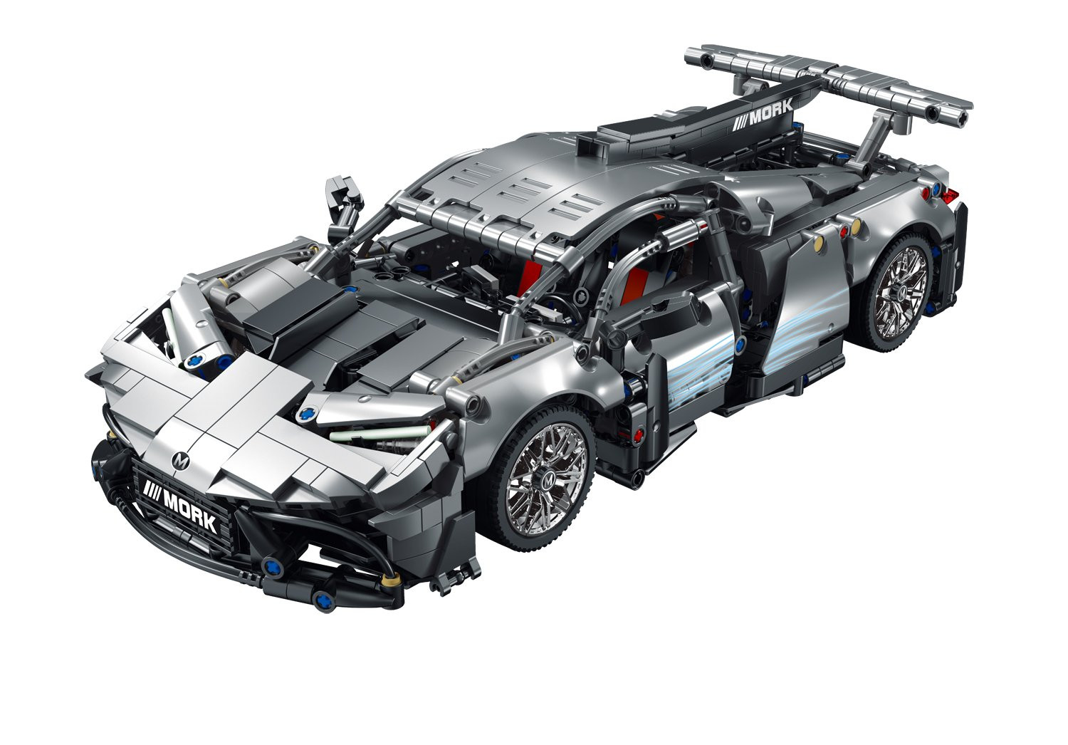 XMork Model 1/14 Mercedes-Benz AMG One Building Blocks (1391pcs) - 34cm Long