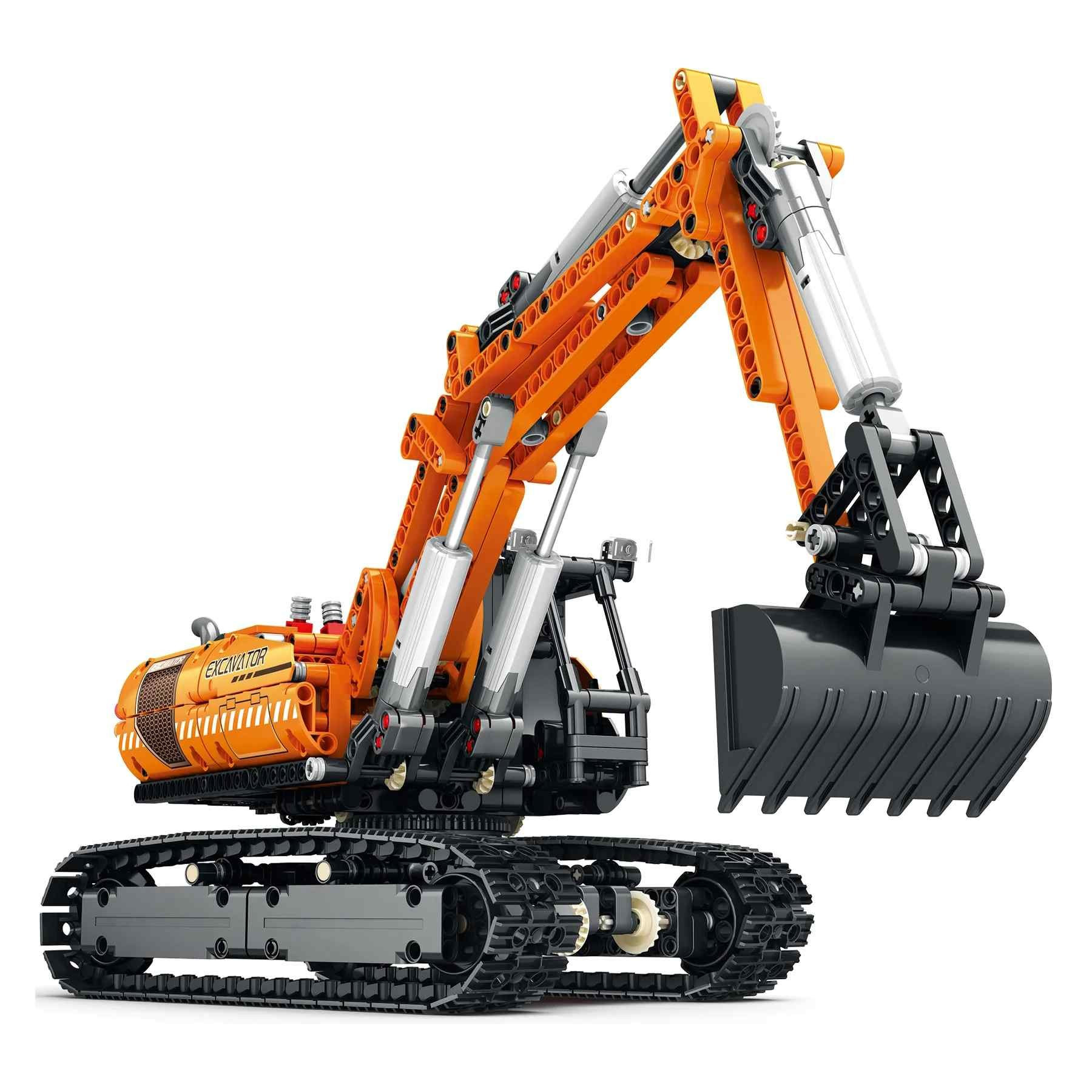 Reobrix R/C Excavator Building Blocks (1106pcs) - 49cm Long
