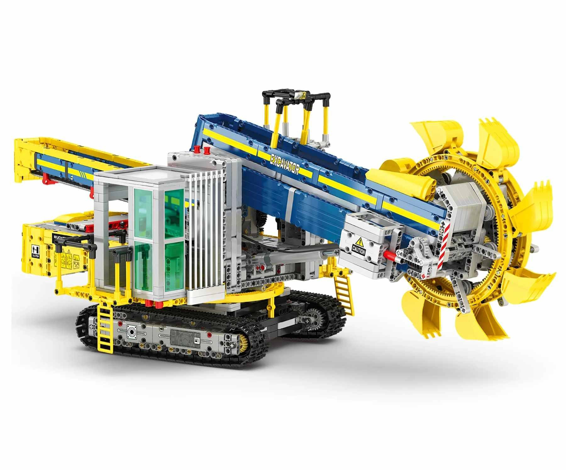 Reobrix R/C Bucket Wheel Excavator Building Blocks (3188pcs) - 98cm Long