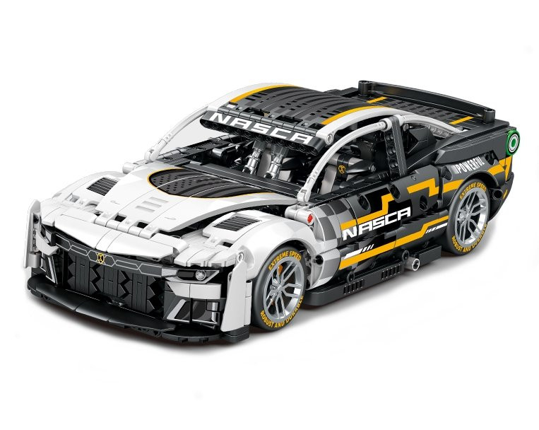 Sembo Tech 1/14 Scale Chevrolet Camaro NASCAR - 1531 pieces (34cm Long)
