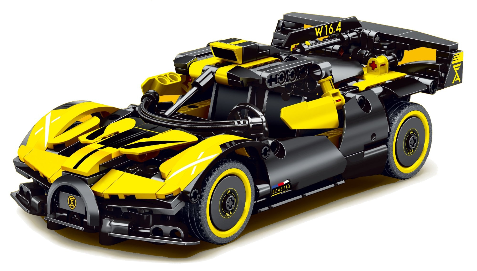 Sembo Tech 1/18 Scale Bugatti Bolide - 452 pieces (23cm Long)