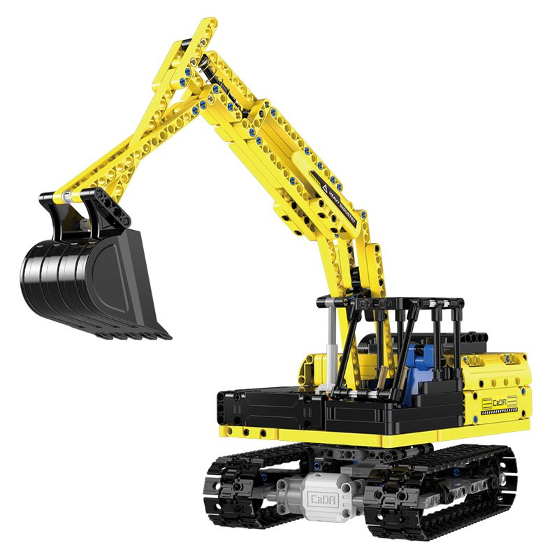 CaDA Tech R/C Excavator (467 pieces) - 28cm Long