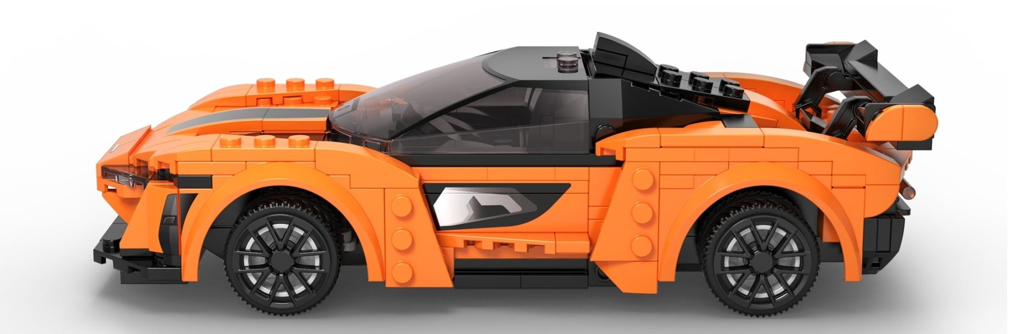 CaDA Tech R/C Blaze Car - McLaren Senna - 295-Piece - 20cm Long