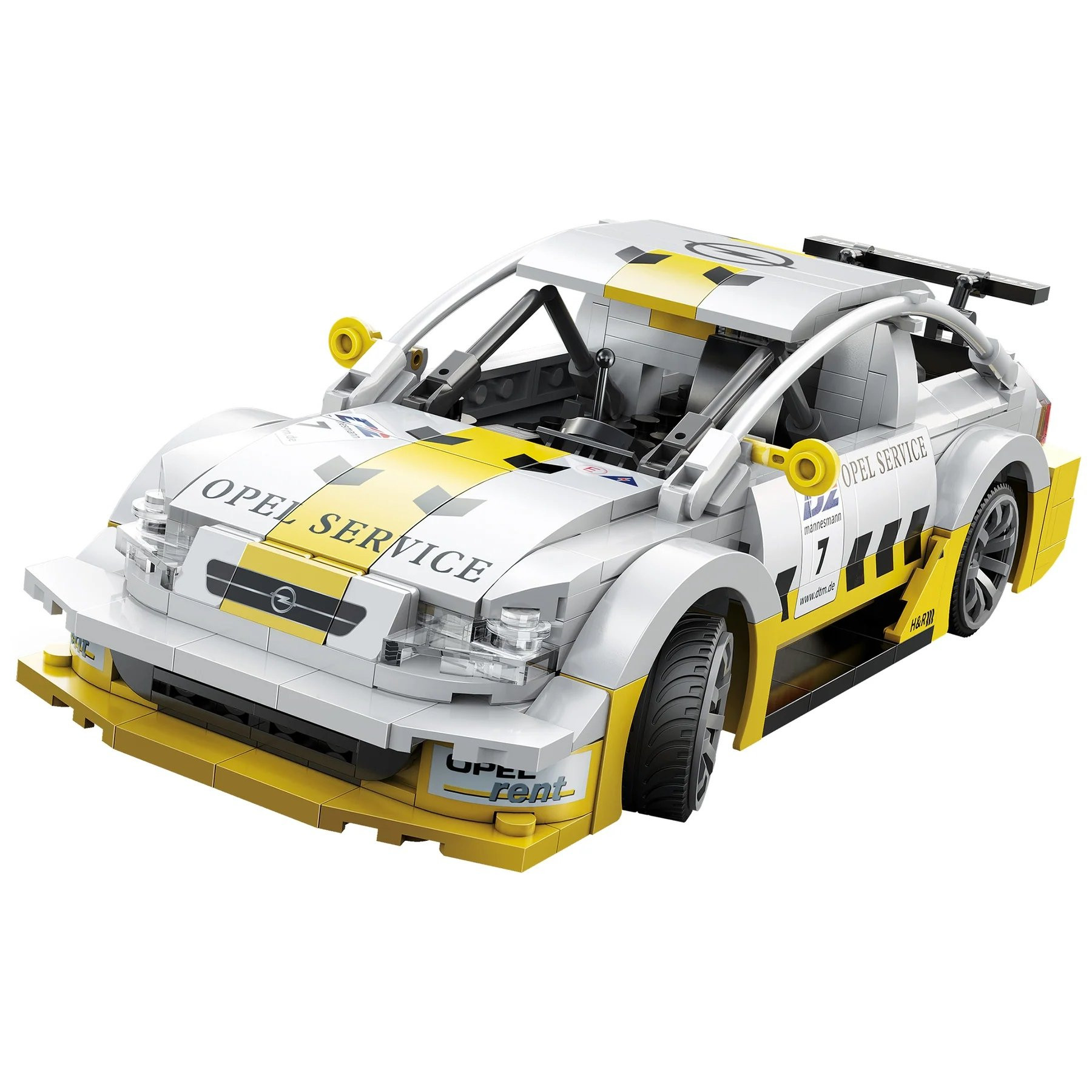 CaDA R/C 1/20 Opel Astra V8 Coupe - 330 pieces (21cm Long)