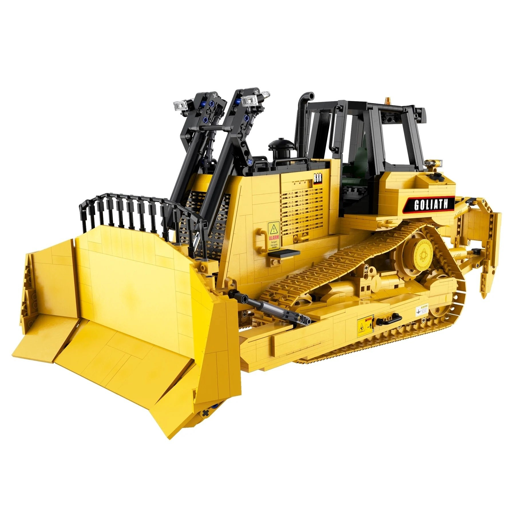 CaDA Tech R/C 1/16 Goliath Heavy Bulldozer (CAT) - 2826-Piece - 54cm Long
