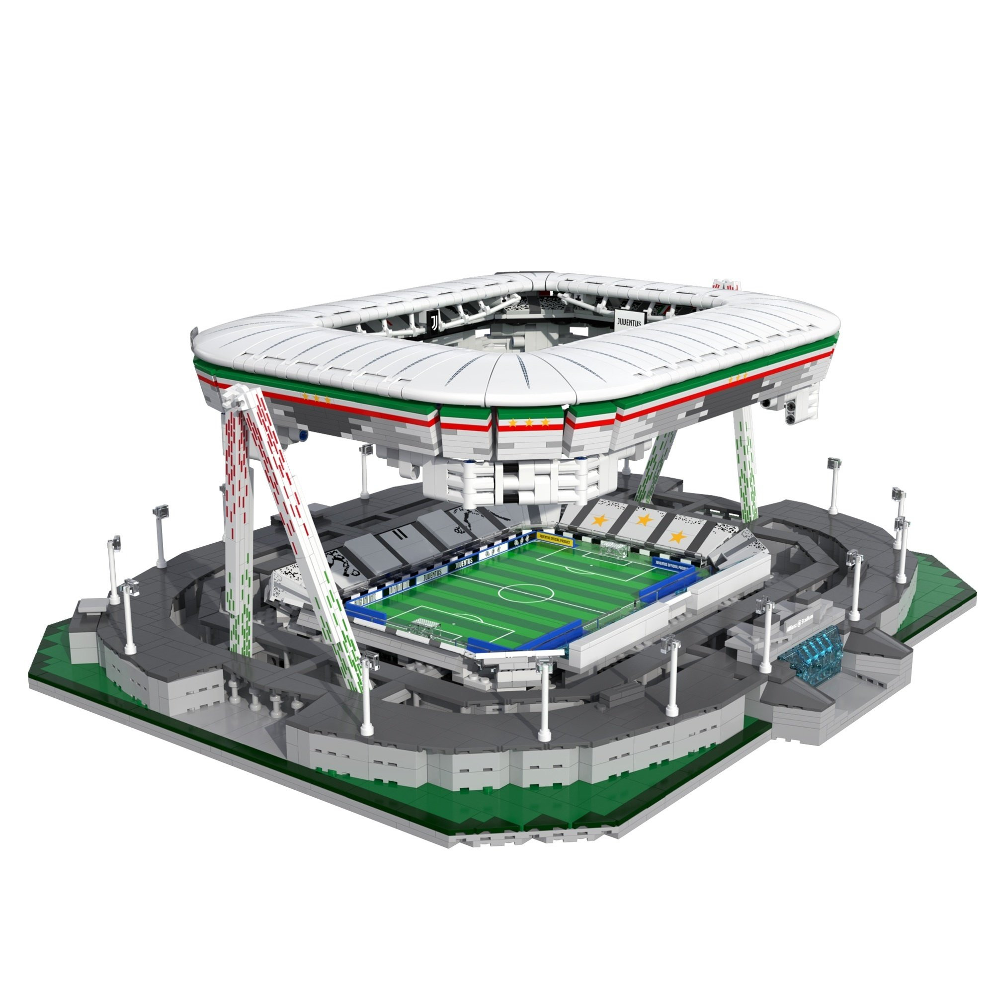 CaDA Juventus Football Club Allianz Stadium - 3638 pieces (54cm Long)