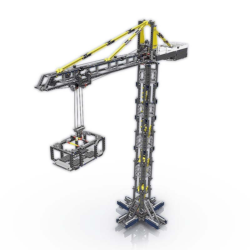 Mould King Tech R/C Tower Crane - 1797 Pieces - 1 Meter tall