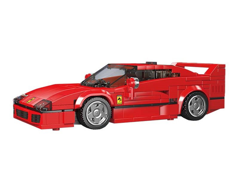 Mould King Famous Cars Ferrari F40 - 338 Pieces - 16cm long