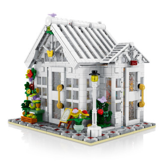 XMork Model Flower Shop Building Blocks (1593pcs) - 20cm Long 
