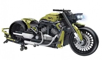 Panlos 1/5 Phantom Cruiser Building Blocks with lights 2427pcs - 56cm Long
