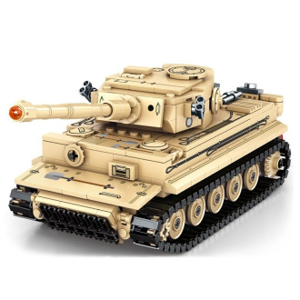 Sembo Block 2-in-1 Panzerkampfwagen VI Ausf.E Tiger I(25cm Long)/Marder I "Marten" (Sd.Kfz. 135) - 597 pieces