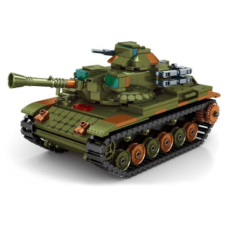 Sembo Block 1/14 Scale 2-in-1 M60A2 "Starship" Main Battle Tank (20cm Long)/M46 Patton tank - 701 pieces