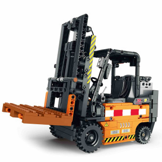 Reobrix R/C Forklift Building Blocks (722pcs) - 25cm Long