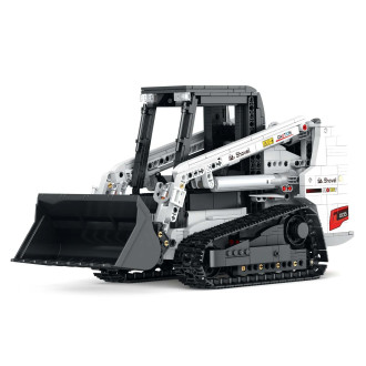 Reobrix R/C Bobcat Track Loader Building Blocks (1366pcs) - 35cm Long 