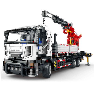 Reobrix R/C Crane Truck Building Blocks (2328pcs) - 52cm Long