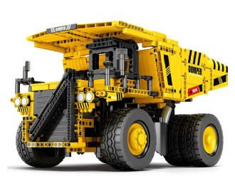 Reobrix R/C CAT Mining Truck Building Blocks (1622pcs) - 40cm Long
