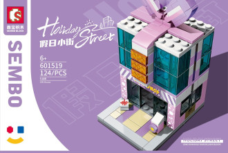 Sembo Block Street View Series - Gift Store  - 124 pieces (12cm Tall)