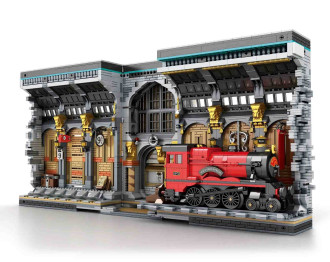 Reobrix Hogwarts Express Train Book Nook Building Blocks 3060pc - 64cm Long