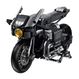 Panlos 1/8 Batcycle Building Blocks (1080pcs) - 33cm Long