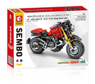 Sembo Tech Ducati Monster 821 - 273 Pieces (17.5cm Long)