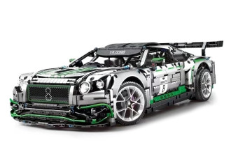Sembo Tech 1/8 Scale Bentley Continental GT3 - 3614 pieces (59cm Long)