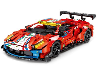 Sembo Tech 1/14 Scale Ferrari 488 GTE - 1206 pieces (34cm Long) 