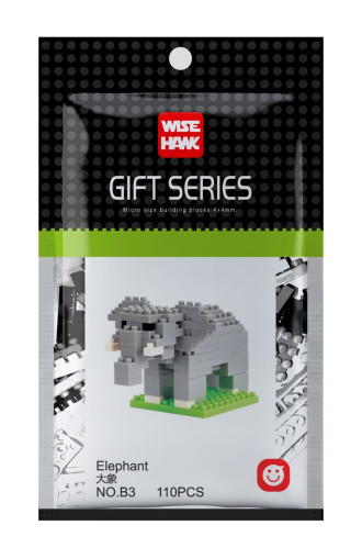 Wisehawk Elephant Micro Block (110pcs)