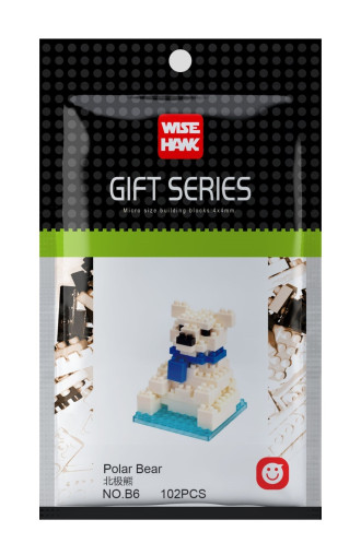 Wisehawk Polar Bear Micro Block (102pcs)