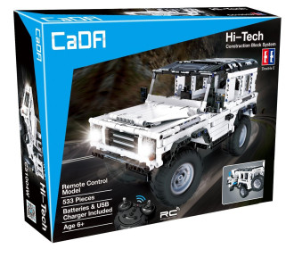 CaDA Tech Remote Control Car - Land Rover - 533-Piece - 32cm Long