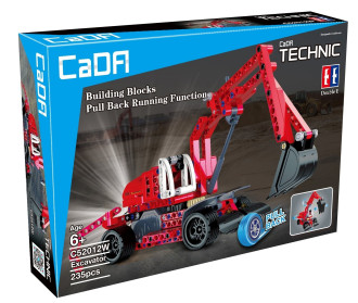 CaDA Tech Excavator - 235-Piece