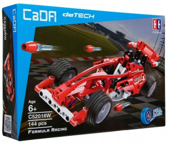 CaDA Tech Formula Racing - F1 Car - 144-Piece - 23cm Long