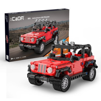 CaDA Tech Adventure Off Roader - Jeep - 312-Piece - 20cm Long