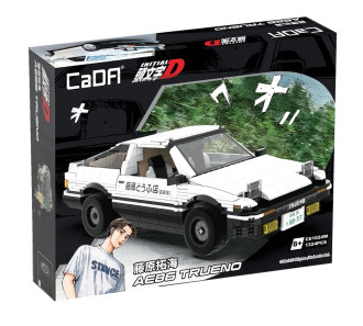 CaDA 1/12 Toyota Trueno AE86 Initial D (1324pcs) - 32cm Long