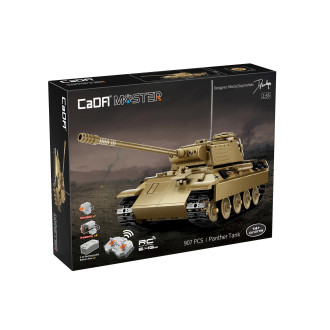 CaDA Tech 1/35 R/C Panther Tank - 907-piece - 28cm Long