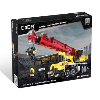 CaDA Tech Fully-functional Mobile Crane - 1831-Piece - 60cm Long