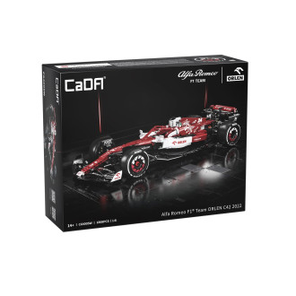CaDA 1/8 Alfa Romeo F1 C42 2022 - #24 Zhou Guanyu - 1868 pieces (66cm Long)