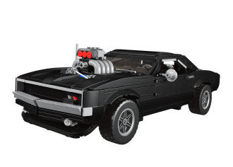 Mould King 1/12 Scale Dodge Charger - 1439 Pieces - 35cm long