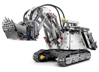 Mould King Tech 1/8 R/C Liebherr Terex RH400 Excavator - 4062 Pcs - 49cm