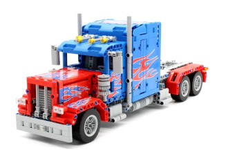Mould King Tech R/C Optimus Prime Peterbilt Truck - 839 Pcs - 42cm long