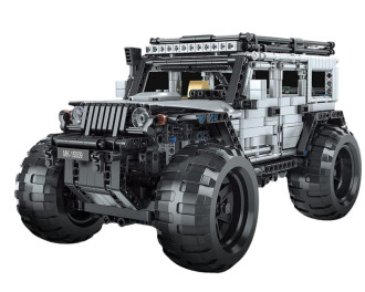 Mould King Tech R/C Jeep Wrangler - 1288 Pieces - 34cm long