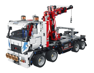 Mould King Tech R/C Heavy Wrecker Tow Truck - 938 Pieces - 41cm long
