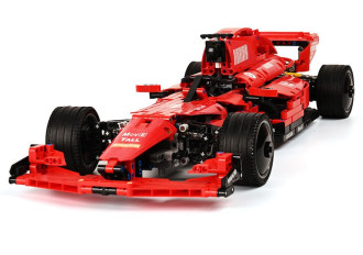 Mould King Tech 1/8 Scale R/C F1 Red Furious - 1065 Pieces - 59cm long