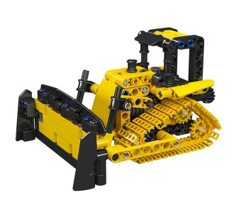 Mould King Tech Mini Tracked Bulldozer - 244 Pieces - 14cm long