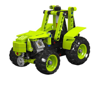 Mould King Tech Mini Farm Tractor - 242 Pieces - 16cm long