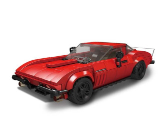 Mould King Famous Cars Chevrolet Corvette - 332 Pieces - 16cm long