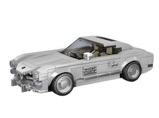 Mould King Famous Cars Mercedes 300 SL - 322 Pieces - 17cm long
