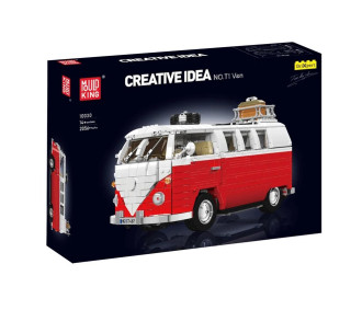 Mould King VW T1 Camper Van Building Blocks (2056pcs) - 31cm Long