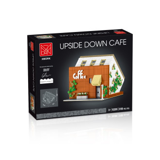 XMork Model Upside Down Café Building Blocks (3118pcs) - 24cm Tall