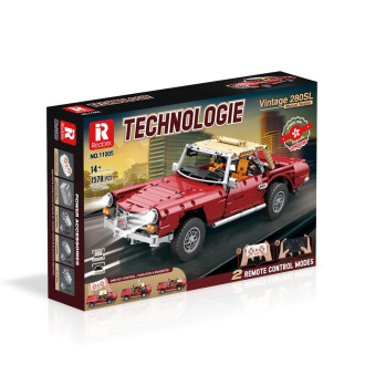 Reobrix 1/10 Mercedes-Benz 280SL Car Building Blocks (1578pcs) - 42cm Long