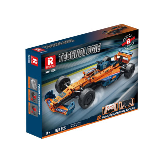 Reobrix 1/8 McLaren Formula 1 Car Building Blocks (928pcs) - 56cm Long